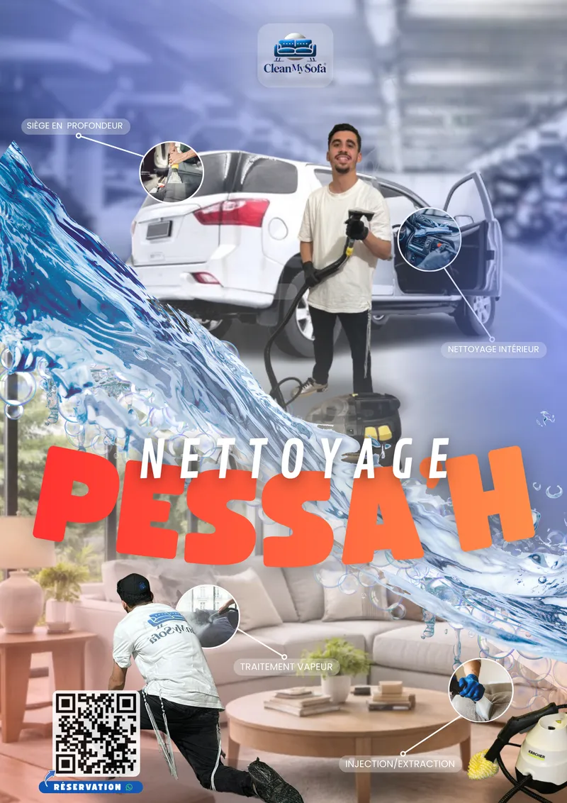 Flyer campagne marketing CleanMySofa — Lancement notoriété